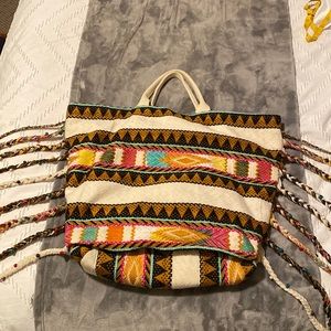 Bohemian dream bag! With SO. MUCH. FRINGE!
